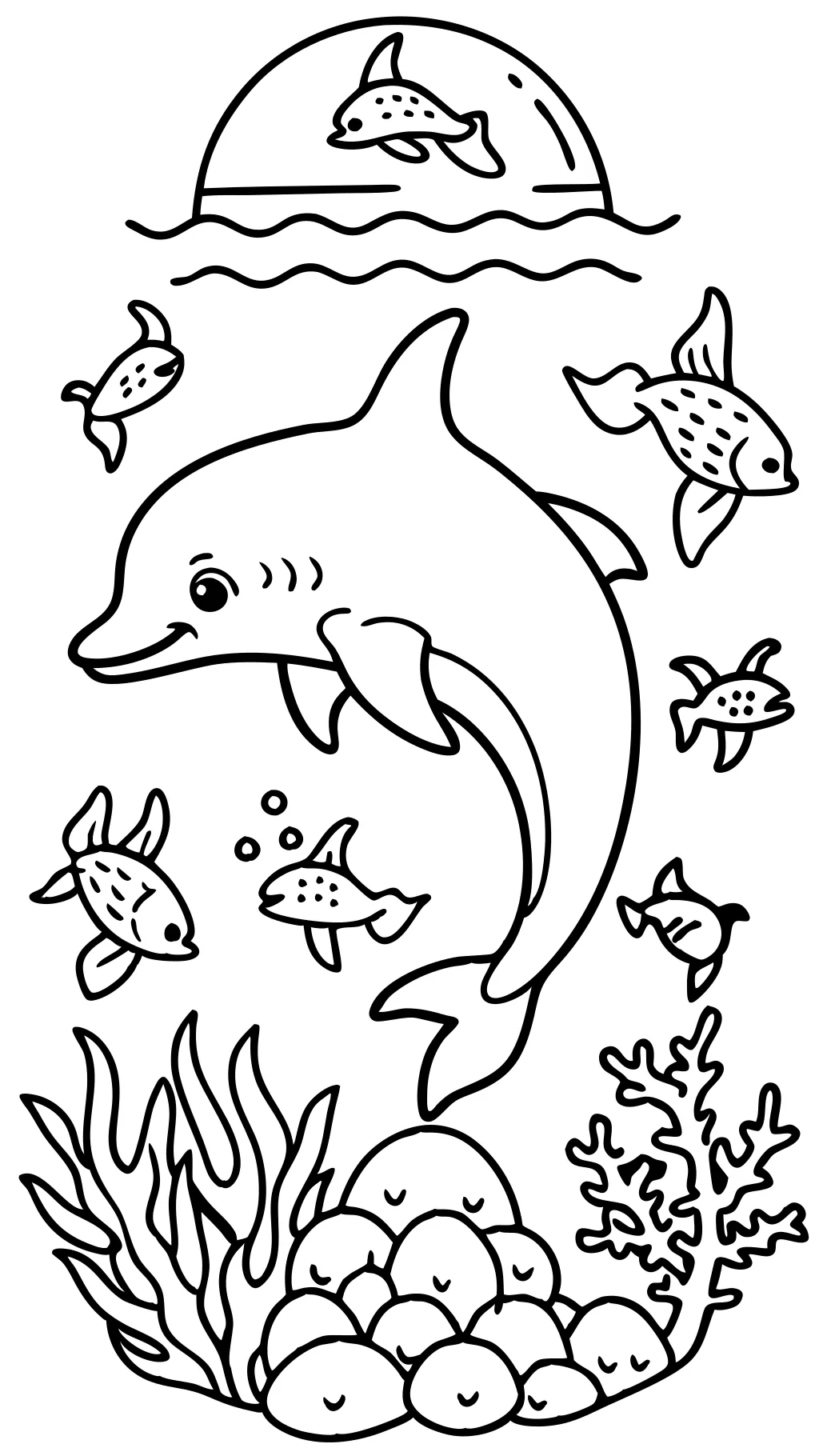 coloring pages of ocean